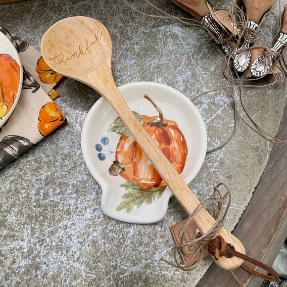 MUDPIE FALL “OH SO THANKFUL” SERVING / MIXING SET - Picture 5 of 11